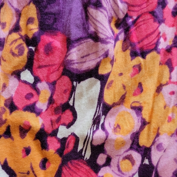 American Eagle Bright Colorful Flower Size Small Tank Top - Picture 3 of 7